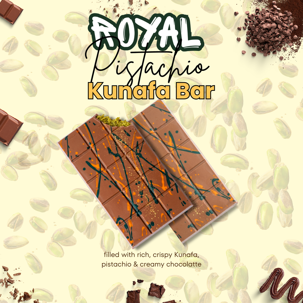 Royal Pistachio Kunafa Bar