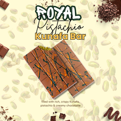 Royal Pistachio Kunafa Bar