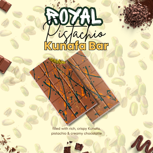 Royal Pistachio Kunafa Bar