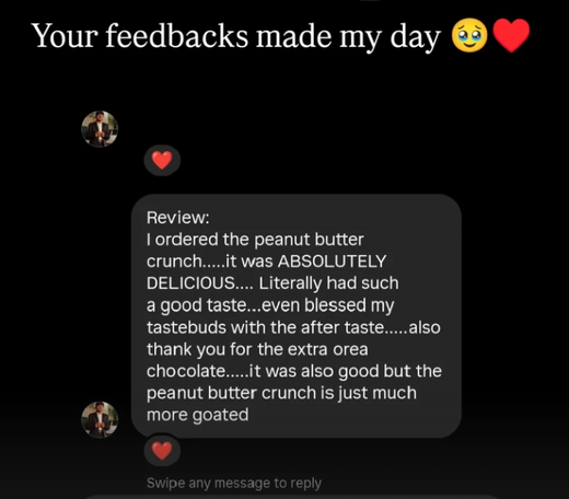 Feedbacks made our day